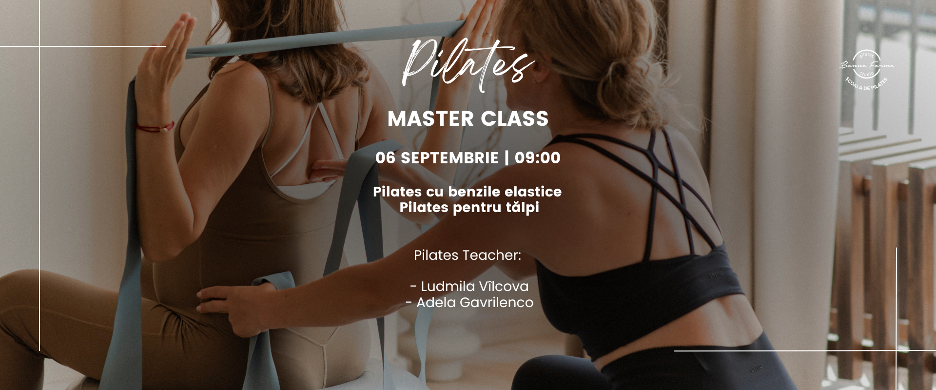 Master Class pentru antrenori și pasionați de Pilates